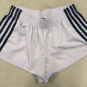 Sunday Retreat Light blue mini shorts